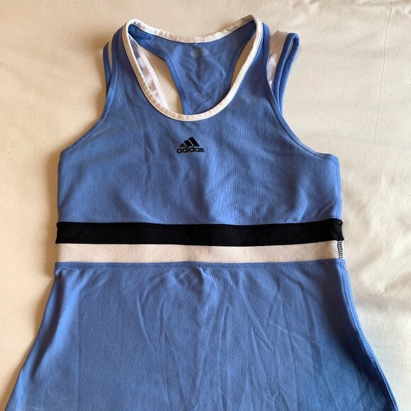 ADIDAS TANK TOP SKY BLUE SIZE S WOMENS - Picture 1 of 5